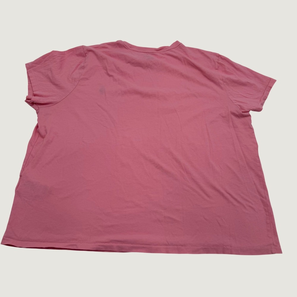 Polo Ralph Lauren Pink Short Sleeve Crewneck Pony Logo T-Shirt XXL Womens - Picture 5 of 6